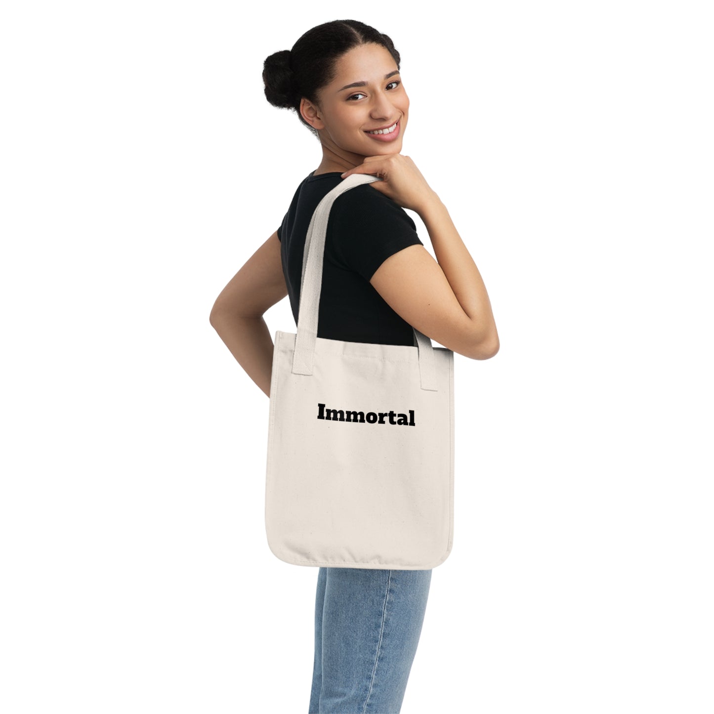Organic IS-BE Canvas Tote Bag